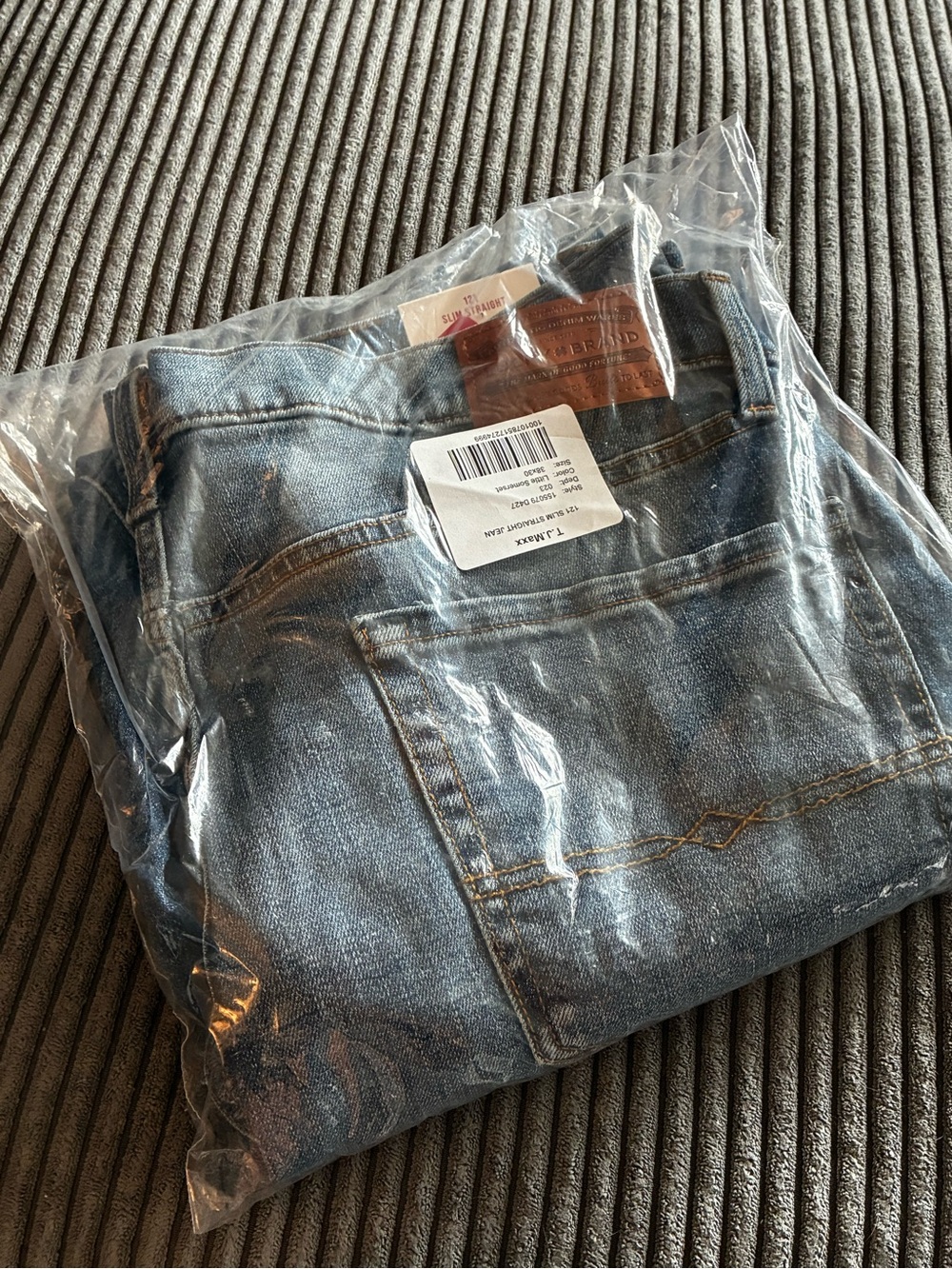 Lucky Brand 121 Slim Straight Jeans 38x30 Little Somerset NWT